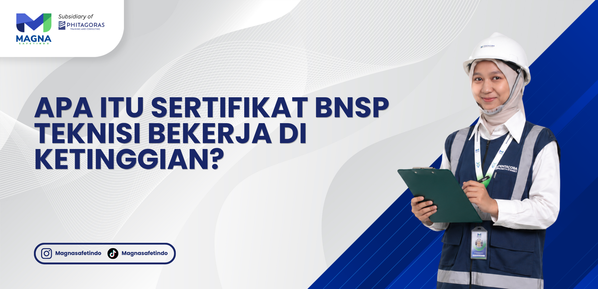 Apa Itu Sertifikat BNSP Teknisi Bekerja di Ketinggian?